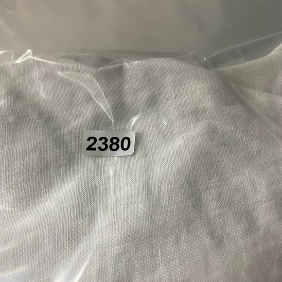 Sundance Linen Tunic Shirt Mother of Pearl Buttons Womens Medium White - Picture 6 of 6